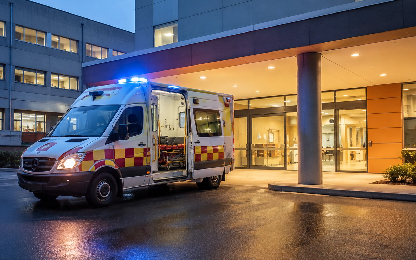 24×7 ambulance at Sarvodya Hospital
