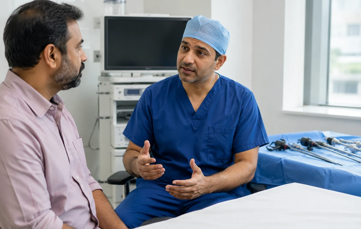 General & laparoscopic surgery at Sarvodya Hospital